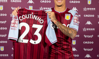 Le nouveau maillot Aston Villa n°23 de Coutinho