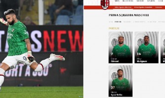 Giroud devient le gardien de première ligne de Milan !