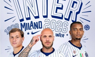 L'Inter Milan dévoile son maillot extérieur pour la saison 2026-2027