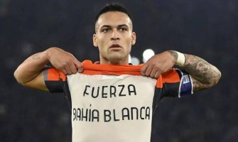 Lautaro prie pour sa ville natale après avoir marqué