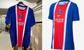 Le PSG retrouve ses rayures classiques