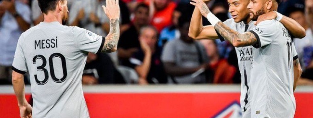 Le Paris Saint-Germain a battu Lille 7-1