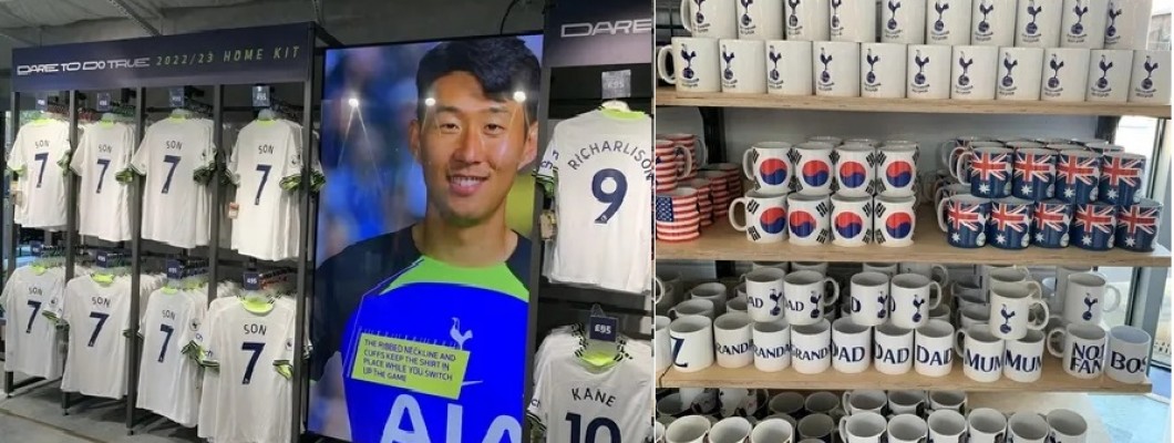 Le maillot de Son Heung-min se vend mieux que Kane
