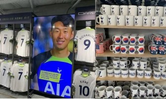 Le maillot de Son Heung-min se vend mieux que Kane
