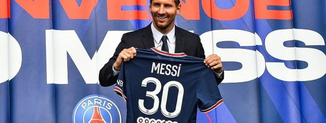 Les maillots de Messi occupaient le premier rang