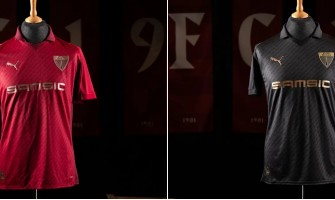 Maillots commémoratifs Rennes 1901 disponibles
