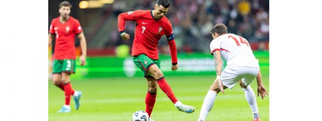 Ronaldo, témoin de la 100e victoire du Portugal