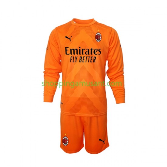 Maillot de Foot AC Milan Gardien Enfant Neutre 2022-2023 Manche Longue