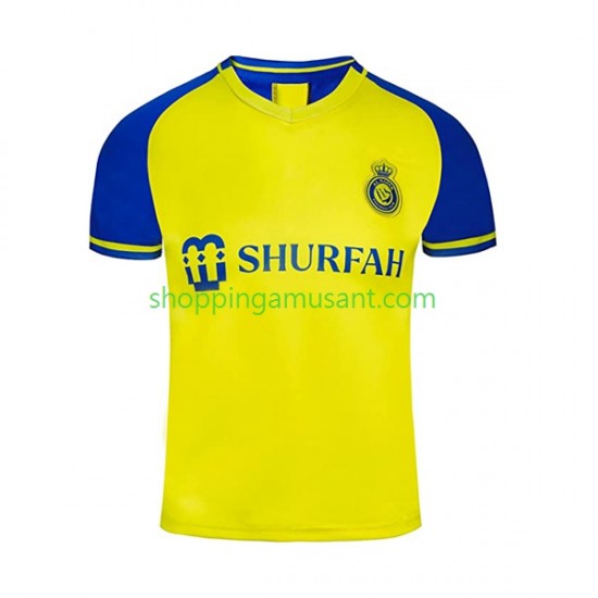 Maillot de Foot Al-Nassr Ronaldo 7 Homme Domicile 2022-2023 Manche Courte