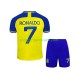 Maillot de Foot Al-Nassr Ronaldo 7 Enfant Domicile 2022-2023 Manche Courte