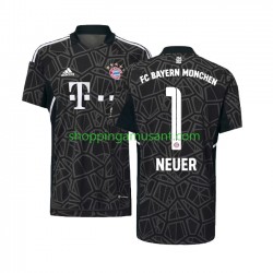 Maillot de Foot Bayern Munich Manuel Neuer 1 Gardien Homme Extérieur 2022-2023 Manche Courte
