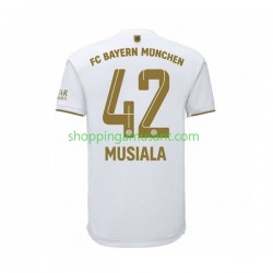 Maillot de Foot Bayern Munich Musiala 42 Homme Extérieur 2022-2023 Manche Courte