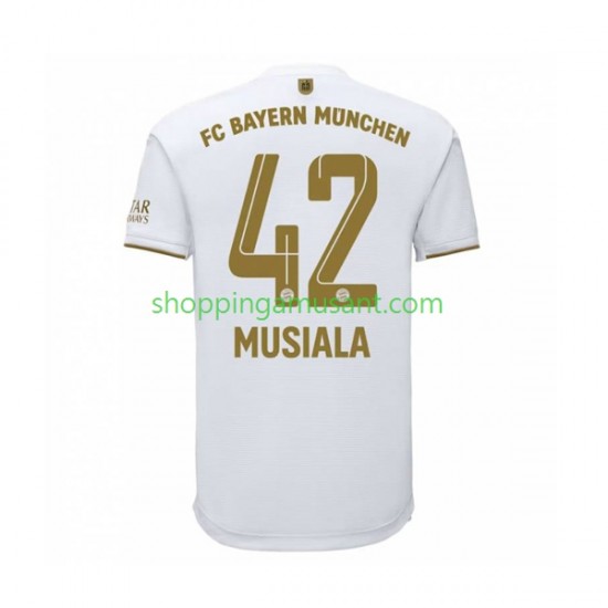 Maillot de Foot Bayern Munich Musiala 42 Homme Extérieur 2022-2023 Manche Courte