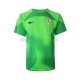 Maillot de Foot Croatie Gardien Homme Extérieur Coupe du Monde 2022 Manche Courte