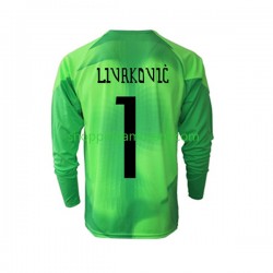 Maillot de Foot Croatie Livakovic Gardien Homme Extérieur Coupe du Monde 2022 Manche Longue