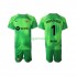 Maillot de Foot FC Barcelone Ter Stegen 1 Gardien Enfant Domicile 2022-2023 Manche Courte