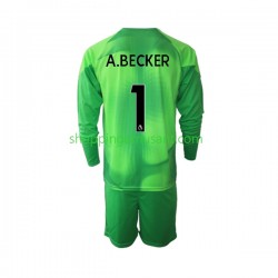 Maillot de Foot Liverpool A.Becker 1 Gardien Enfant Neutre 2022-2023 Manche Longue