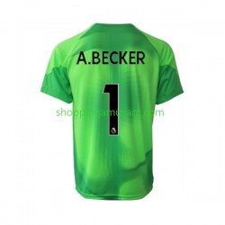 Maillot de Foot Liverpool A.Becker 1 Gardien Homme Neutre 2022-2023 Manche Courte