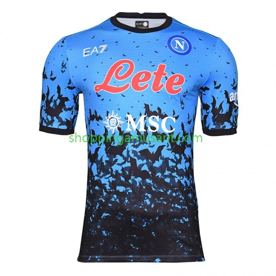 Maillot de Foot Naples Halloween Homme Domicile 2022-2023 Manche Courte