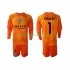 Maillot de Foot Paris Saint-Germain Keylor Navas 1 Gardien Enfant Extérieur 2022-2023 Manche Longue