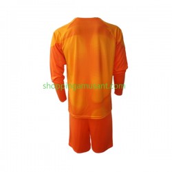Maillot de Foot Arabie saoudite Gardien Enfant Extérieur Coupe du Monde 2022 Manche Longue