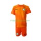 Maillot de Foot Arabie saoudite Gardien Enfant Extérieur Coupe du Monde 2022 Manche Courte