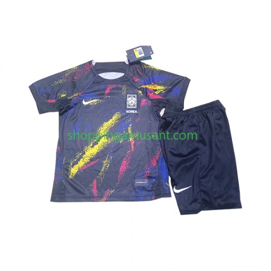 Maillot de Foot Corée du Sud Enfant Extérieur Coupe du Monde 2022 Manche Courte
