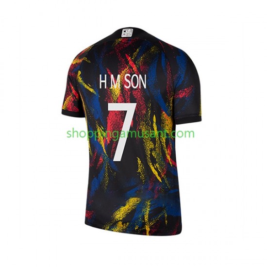 Maillot de Foot Corée du Sud Son Heung-min 7 Homme Extérieur Coupe du Monde 2022 Manche Courte