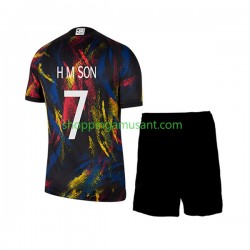 Maillot de Foot Corée du Sud Son Heung-min 7 Enfant Extérieur Coupe du Monde 2022 Manche Courte