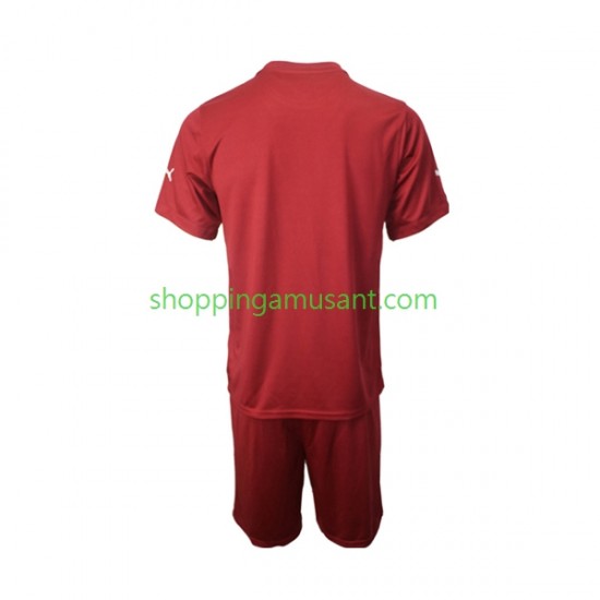 Maillot de Foot Uruguay Gardien Enfant Domicile Coupe du Monde 2022 Manche Courte