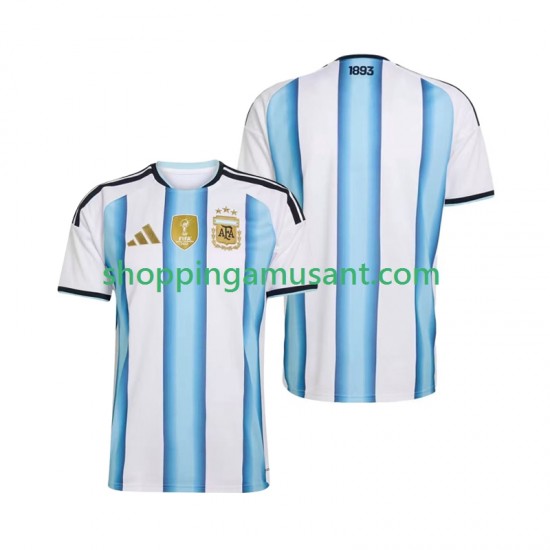 Maillot de Foot Argentine Homme Domicile Coupe du Monde 2026 Manche Courte
