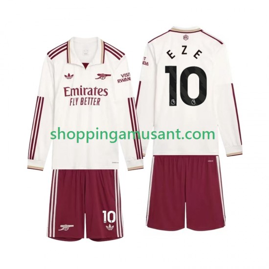 Maillot de Foot Arsenal Eze 10 Enfant Neutre 2025-2026 Manche Longue