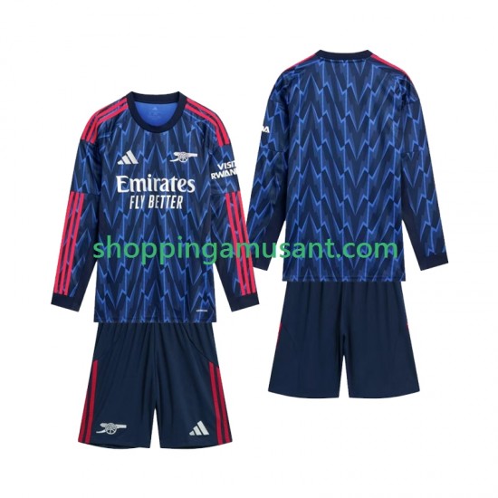 Maillot de Foot Arsenal Enfant Extérieur 2025-2026 Manche Longue