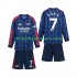 Maillot de Foot Arsenal Saka 7 Enfant Extérieur 2025-2026 Manche Longue