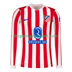Maillot de Foot Atlético Madrid Homme Domicile 2025-2026 Manche Longue