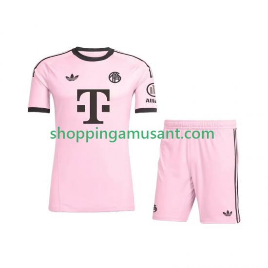 Maillot de Foot Bayern Munich UCL Gardien Enfant Neutre 2025-2026 Manche Courte