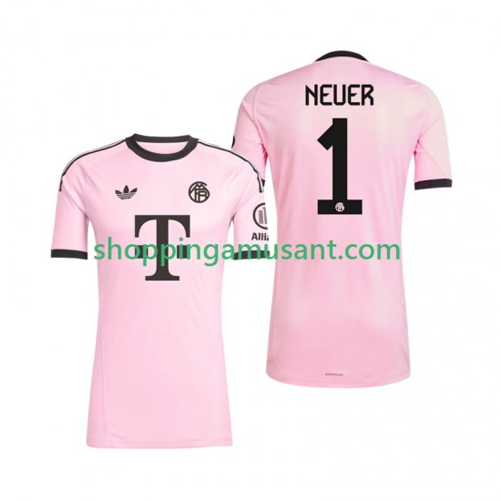 Maillot de Foot Bayern Munich Manuel Neuer 1 UCL Gardien Homme Neutre 2025-2026 Manche Courte