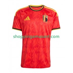 Maillot de Foot Belgique Homme Domicile Coupe du Monde 2026 Manche Courte