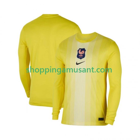 Maillot de Foot France Gardien Homme Domicile 2025 Manche Longue