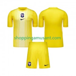 Maillot de Foot France Gardien Enfant Domicile 2025 Manche Courte
