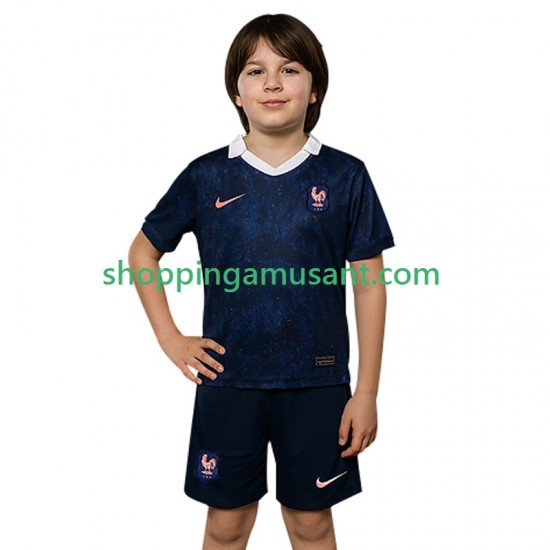 Maillot de Foot France Enfant Domicile 2025 Manche Courte