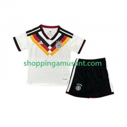 Maillot de Foot Allemagne Enfant Domicile Coupe du Monde 2026 Manche Courte