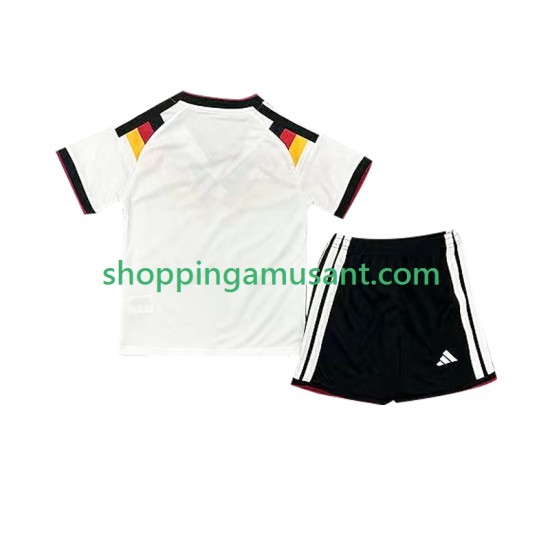 Maillot de Foot Allemagne Enfant Domicile Coupe du Monde 2026 Manche Courte