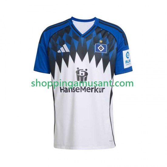 Maillot de Foot Hamburger SV Homme Domicile 2025-2026 Manche Courte