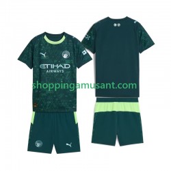 Maillot de Foot Manchester City Enfant 4ème 2025-2026 Manche Courte