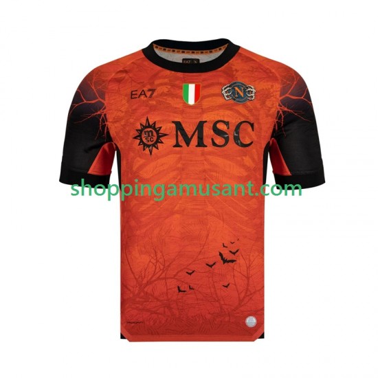 Maillot de Foot Naples Halloween Gardien Homme Domicile 2025-2026 Manche Courte