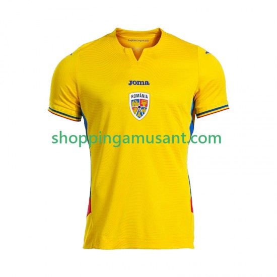 Maillot de Foot Roumanie Homme Domicile 2025 Manche Courte