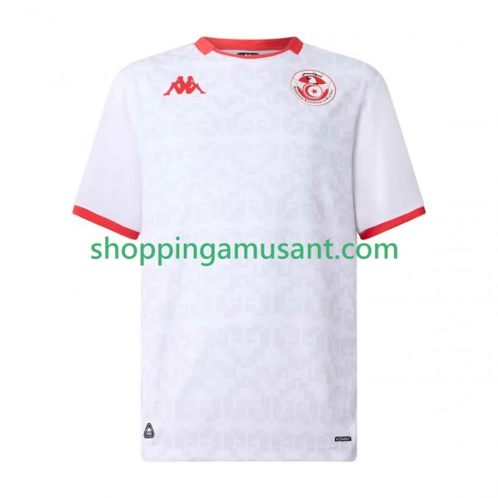 Maillot de Foot Tunisie Homme Extérieur 2025 Manche Courte