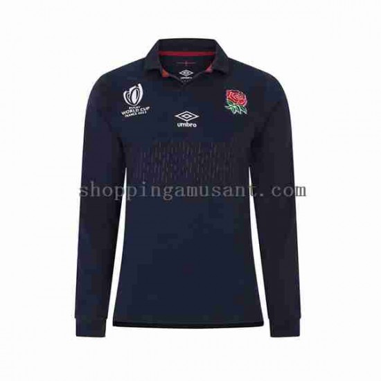 Maillot Rugby Angleterre Homme Extérieur RWC 2023 Manche Longue