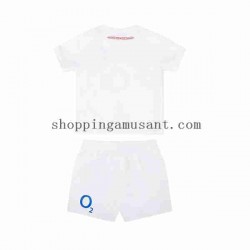 Maillot Rugby Angleterre Enfant Domicile 2024 Manche Courte